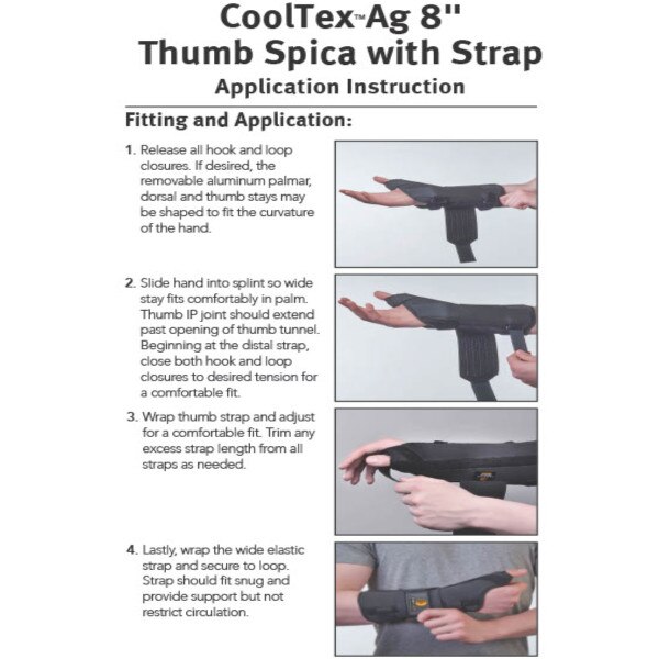 Splint Wrist and Thumb Instructions
